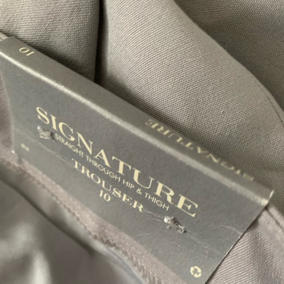 BNWT Ann Taylor Grey Signature Trouser (Matching Set) - Picture 3 of 4